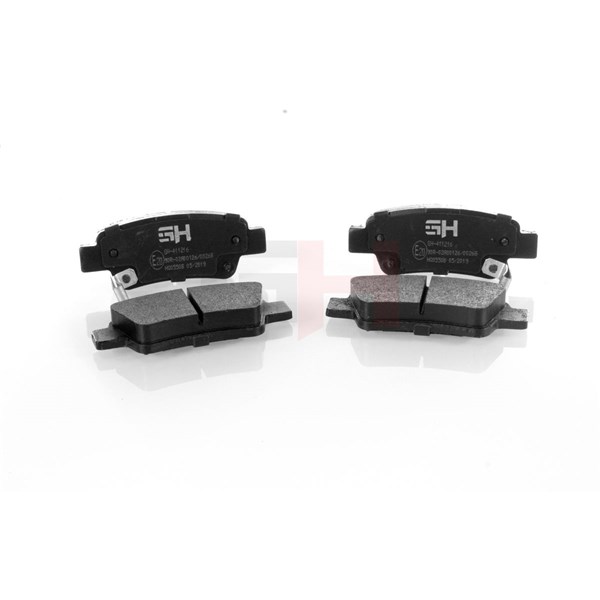 Bromsbeläggsats, Bakaxel Gh GH-411216 GH Bromsbeläggsats, Bakaxel Gh GH-411216 GH