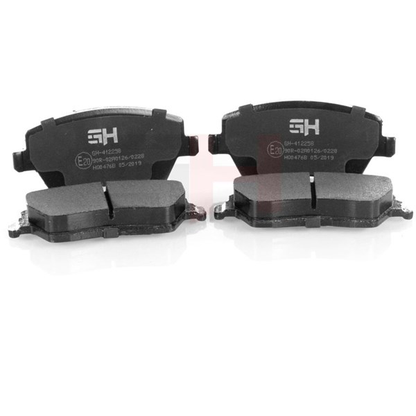 Bromsbeläggsats, Framaxel Gh GH-412258 GH