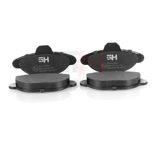 Bromsbeläggsats, Framaxel Gh GH-412334 GH
