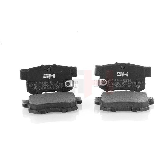 Bromsbeläggsats, Bakaxel Gh GH-412634 GH