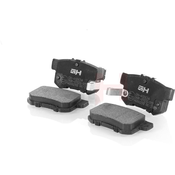 Bromsbeläggsats, Bakaxel Gh GH-412634 GH
