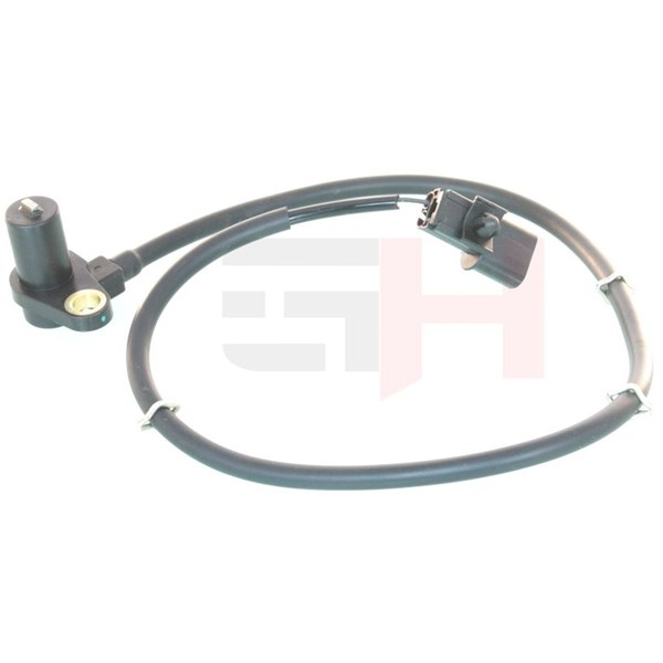 ABS-givare, Sensor, hjulvarvtal, Bakaxel, Bakaxel höger Gh GH-713 GH