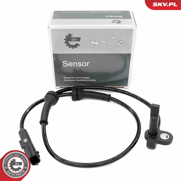 ABS-givare, Sensor, hjulvarvtal, Bakaxel, Tvåsidig Esen skv 06SKV ESEN SKV