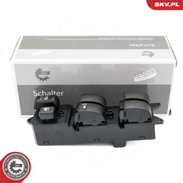 Brytare, fönsterhiss 12V, Förarsida Esen skv 37SKV462 ESEN SKV Brytare, fönsterhiss 12V, Förarsida Esen skv 37SKV462 ESEN SKV