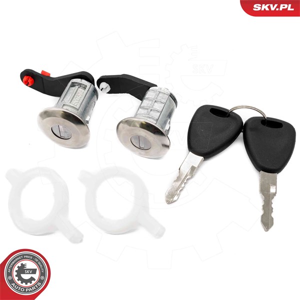 Låssats, låssystem, Fram, Tvåsidig Esen skv 65SKV810 ESEN SKV Låssats, låssystem, Fram, Tvåsidig Esen skv 65SKV810 ESEN SKV