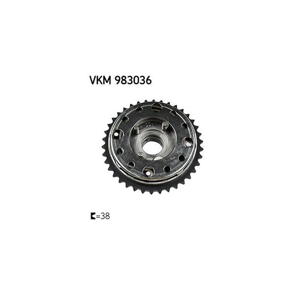 Kamaxellägesställare, Avgas-/utsläppssidan Skf VKM 983036 SKF Kamaxellägesställare, Avgas-/utsläppssidan Skf VKM 983036 SKF