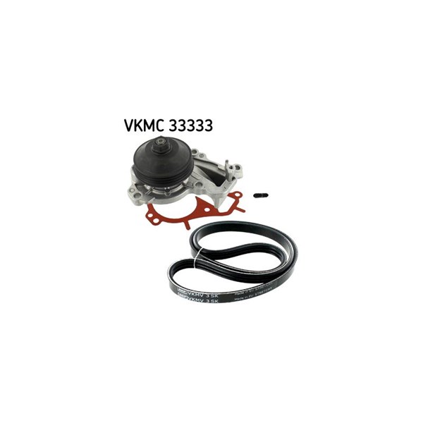 Vattenpump + spårremssats Skf VKMC 33333 SKF