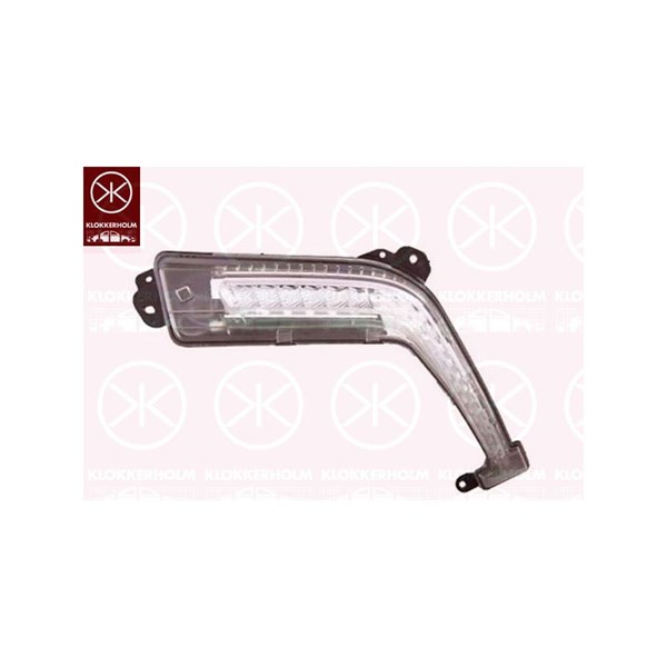 Drl, varselljus, Höger fram Klokkerholm 55190286A1 KLOKKERHOLM