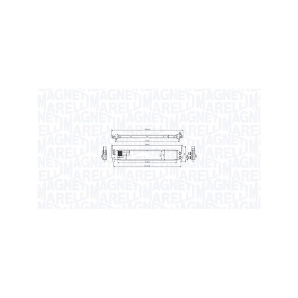 Intercooler Magneti marelli 351319206060 MAGNETI MARELLI