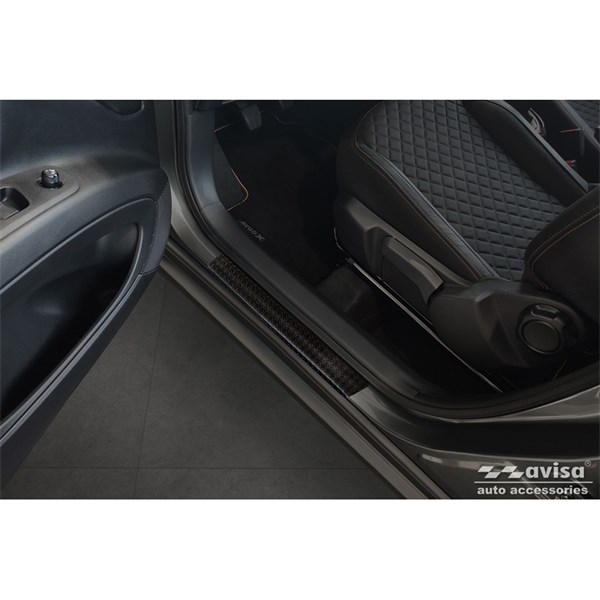 Dörrtröskelskydd Toyota Aygo X 2022-, Fram Dörrtröskelskydd Toyota Aygo X 2022-, Fram