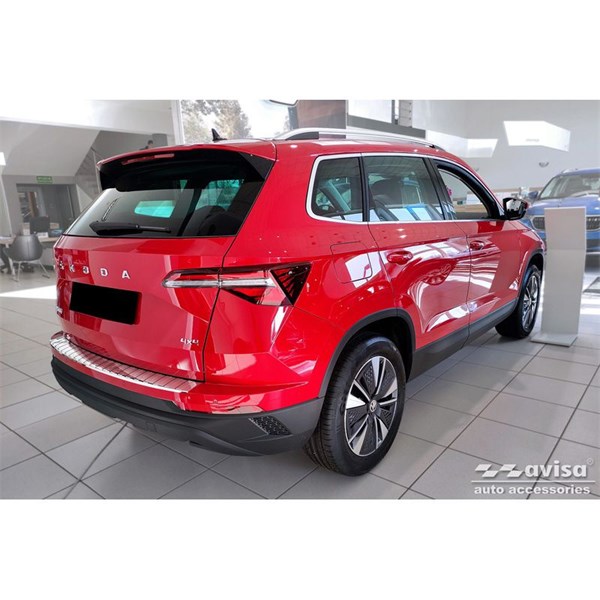 Övertäck, Stötfångare Skoda Karoq Facelift 2022-, Bak, Stötfångar Övertäck, Stötfångare Skoda Karoq Facelift 2022-, Bak, Stötfångar