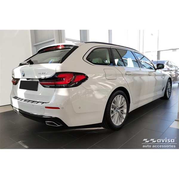 Övertäck, Stötfångare BMW 5-Series G31 FL Touring 2020-, Bak, Stö Övertäck, Stötfångare BMW 5-Series G31 FL Touring 2020-, Bak, Stö