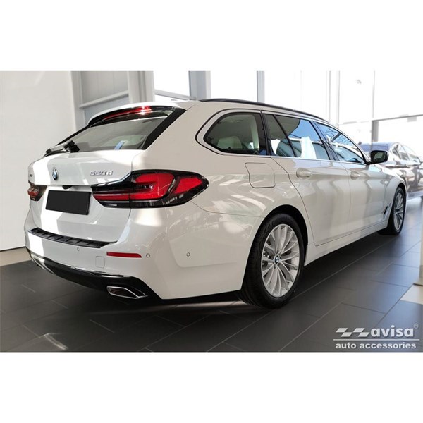 Övertäck, Stötfångare BMW 5-Series G31 FL Touring 2020-, Bak, Stö Övertäck, Stötfångare BMW 5-Series G31 FL Touring 2020-, Bak, Stö