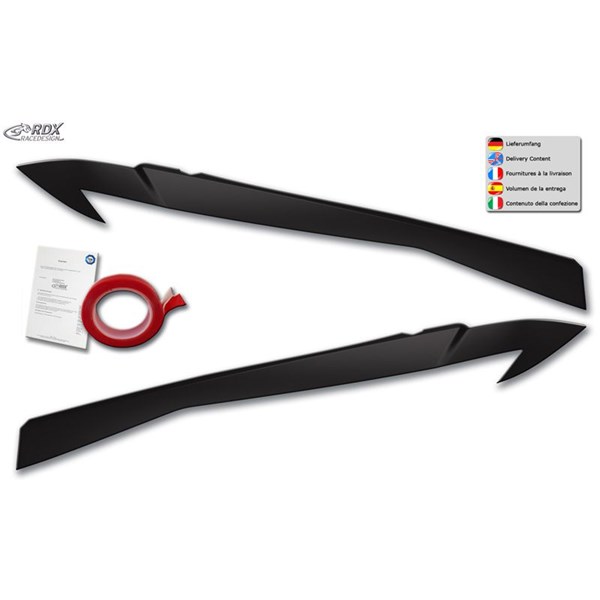 Strålkastarspoiler BMW X5 F15 2013-2018 RDX Racedesign Strålkastarspoiler BMW X5 F15 2013-2018 RDX Racedesign