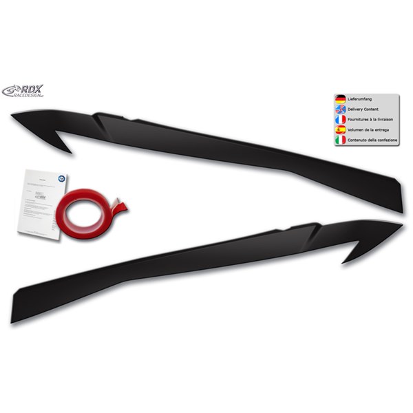 Strålkastarspoiler BMW X5 F15 2013-2018 RDX Racedesign Strålkastarspoiler BMW X5 F15 2013-2018 RDX Racedesign