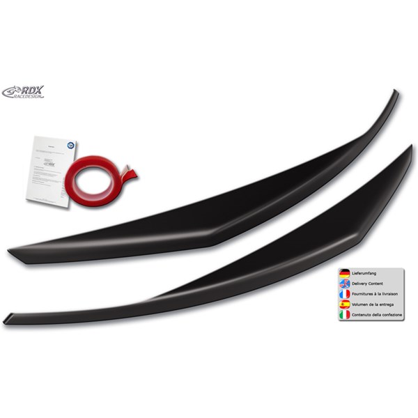 Strålkastarspoiler Kia Optima (JF) 2015- Rdx racedesign RD KKA07 RDX Racedesign Strålkastarspoiler Kia Optima (JF) 2015- Rdx racedesign RD KKA07 RDX Racedesign