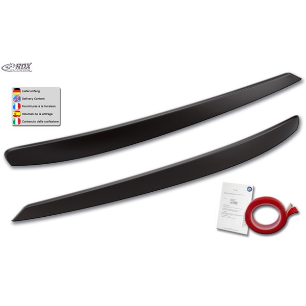 Strålkastarspoiler VW Sharan & Seat Alhambra (7N) 2010-2022 RDX Racedesign Strålkastarspoiler VW Sharan & Seat Alhambra (7N) 2010-2022 RDX Racedesign
