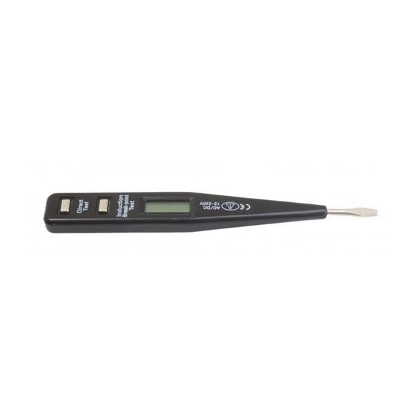 LCD digital spänningsprovare, 12-250V, Universal
