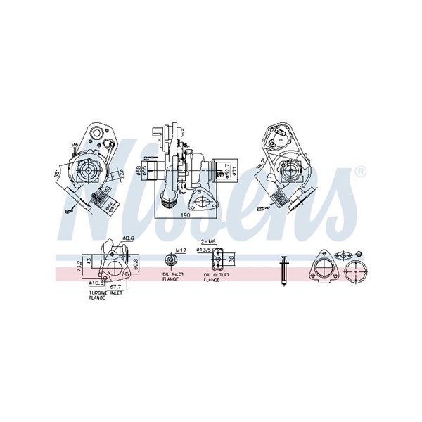 Turbo Nissens 93486 NISSENS