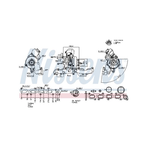 Turbo Nissens 93547 NISSENS