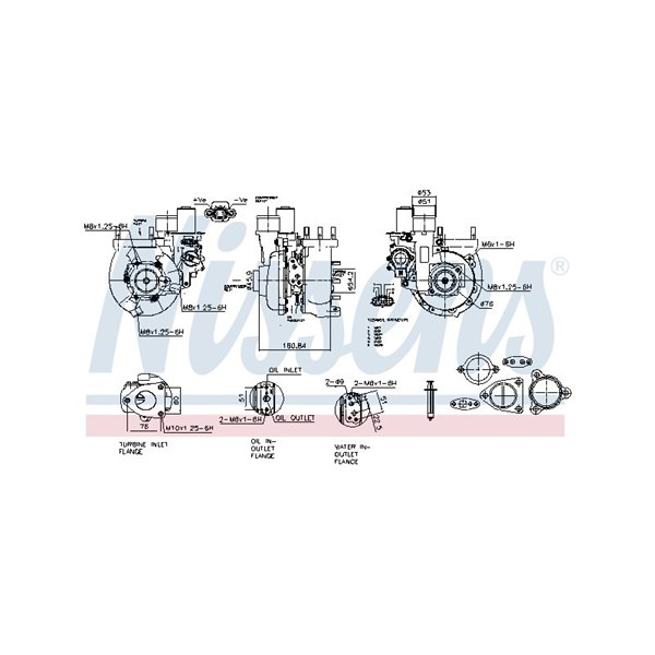 Turbo Nissens 93643 NISSENS