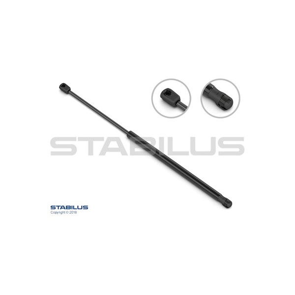Gasfjäder, bagageutrymme, Tvåsidig Stabilus 011616 STABILUS