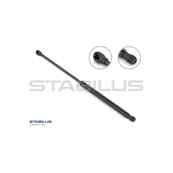 Gasfjäder, bagageutrymme, Tvåsidig Stabilus 230692 STABILUS