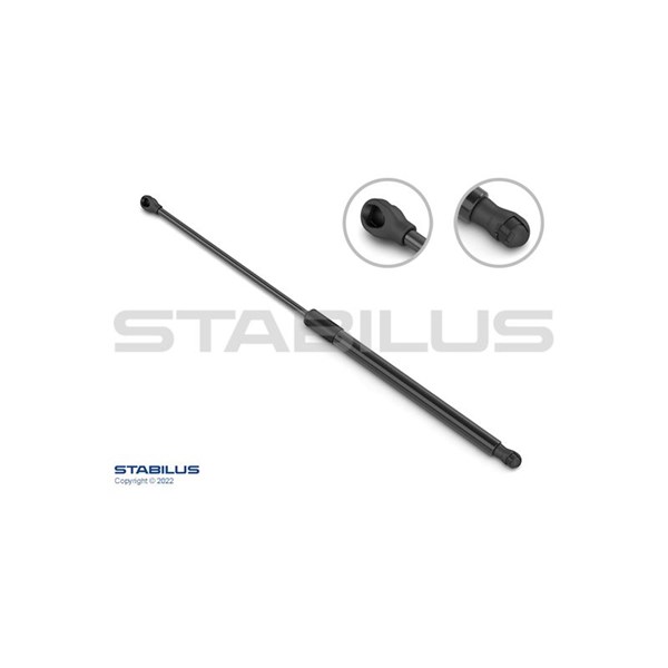 Gasfjäder, bagageutrymme, Tvåsidig Stabilus 665424 STABILUS