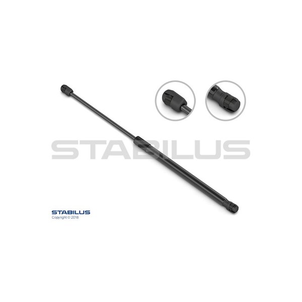 Gasfjäder, bagageutrymme, Tvåsidig Stabilus 667812 STABILUS
