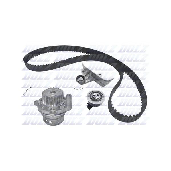 Kamremskit med vattenpump Dolz KD168 DOLZ