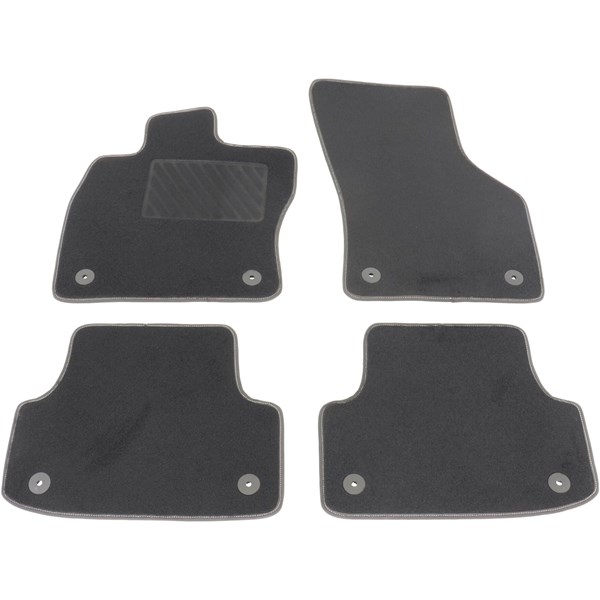 Textilmatta AUDI A3 (8V) 2012-2020, Fram eller bak