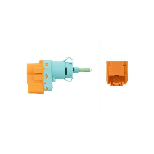 Bromsljuskontakt 12V Hella 6DD 010 966-681 HELLA