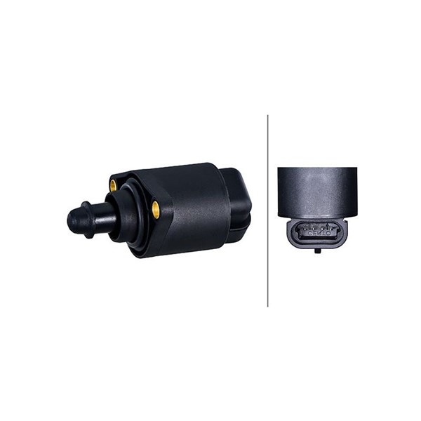 Tomgångsventil, lufttillförsel 12V Hella 6NW 358 192-071 HELLA