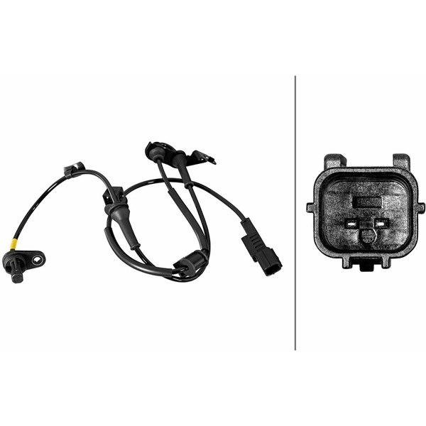 ABS-givare, Sensor, hjulvarvtal, framaxel vänster Hella 6PU 358 2 HELLA ABS-givare, Sensor, hjulvarvtal, framaxel vänster Hella 6PU 358 2 HELLA