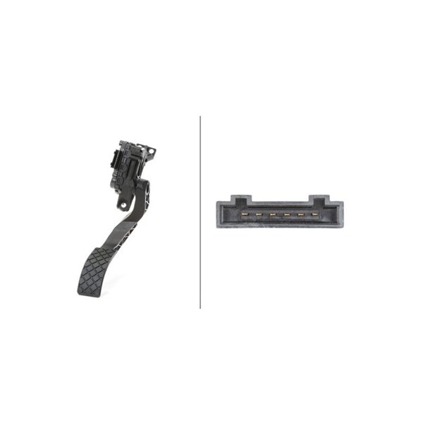 Sensor, gaspedalposition Hella 6PV 008 375-701 HELLA Sensor, gaspedalposition Hella 6PV 008 375-701 HELLA