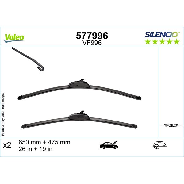 Torkarblad, Fram Valeo 577996 VALEO