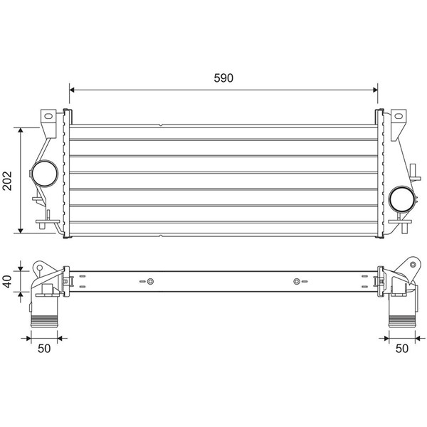 Intercooler Valeo 818340 VALEO