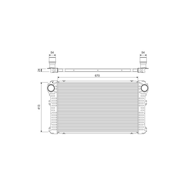 Intercooler Valeo 818363 VALEO