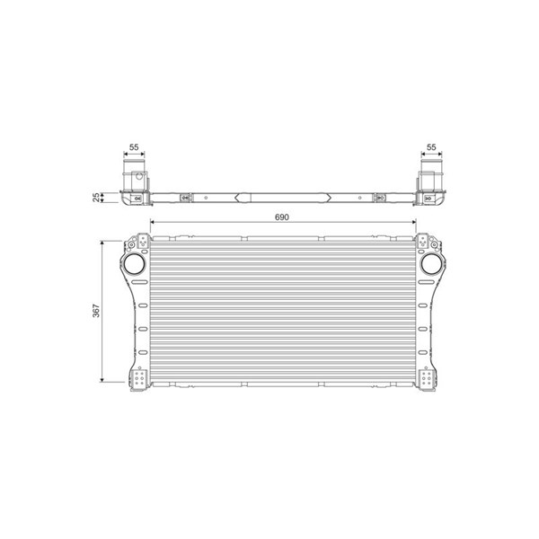 Intercooler Valeo 818387 VALEO