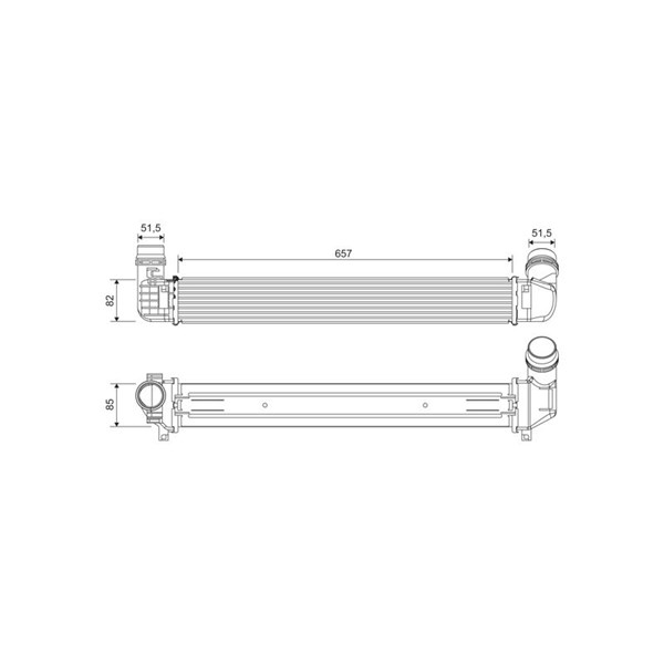 Intercooler Valeo 818389 VALEO