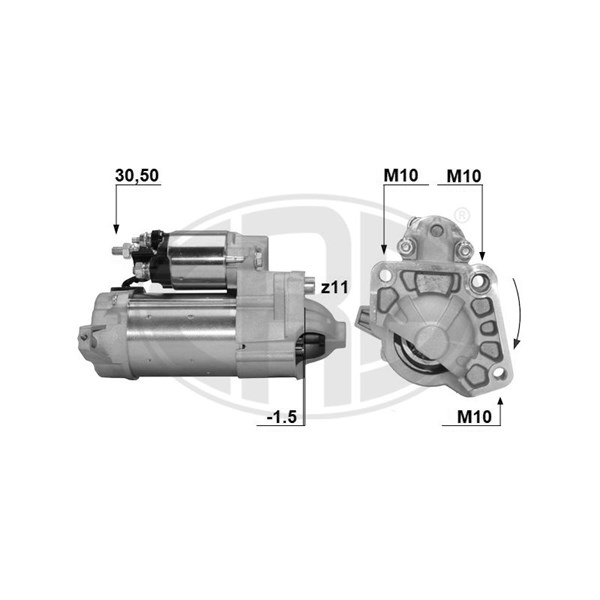 Startmotor 14V