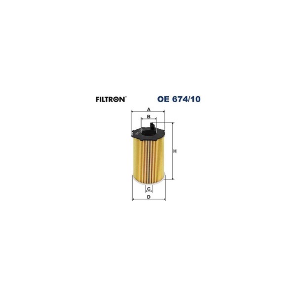 Oljefilter Filtron OE 674/10 FILTRON