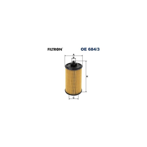 Oljefilter Filtron OE 684/3 FILTRON