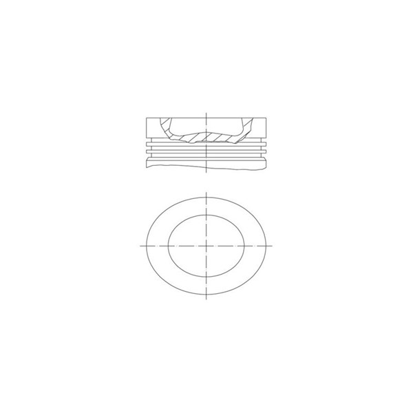 Kolv Mahle 028 PI 00155 000 MAHLE