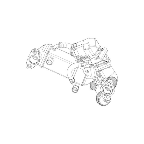 Kylare, avgasåterföring Mahle CE 10 000P MAHLE