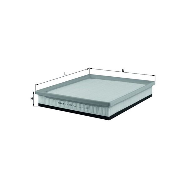 Luftfilter Mahle LX 1583 MAHLE