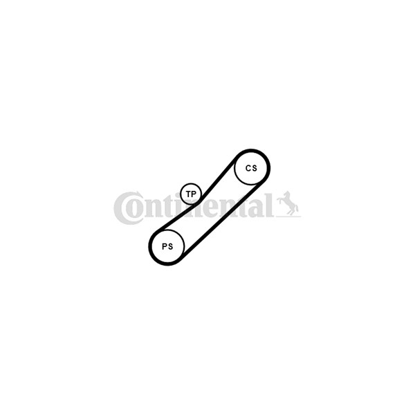 Drivremsats Contitech 4PK905K1 CONTITECH