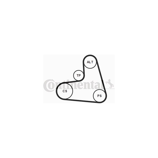 Drivremsats Contitech 6PK1120K1 CONTITECH Drivremsats Contitech 6PK1120K1 CONTITECH