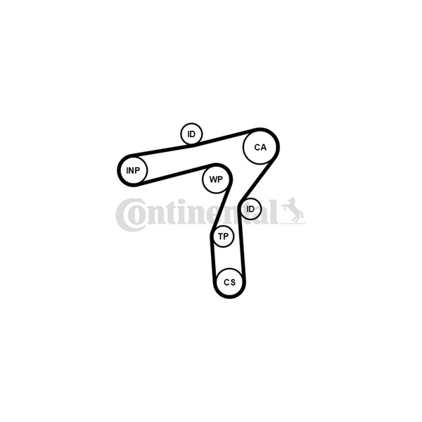 Kamrem Contitech CT1241 CONTITECH