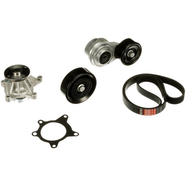 Vattenpump + spårremssats Gates KP96PK2138 Gates